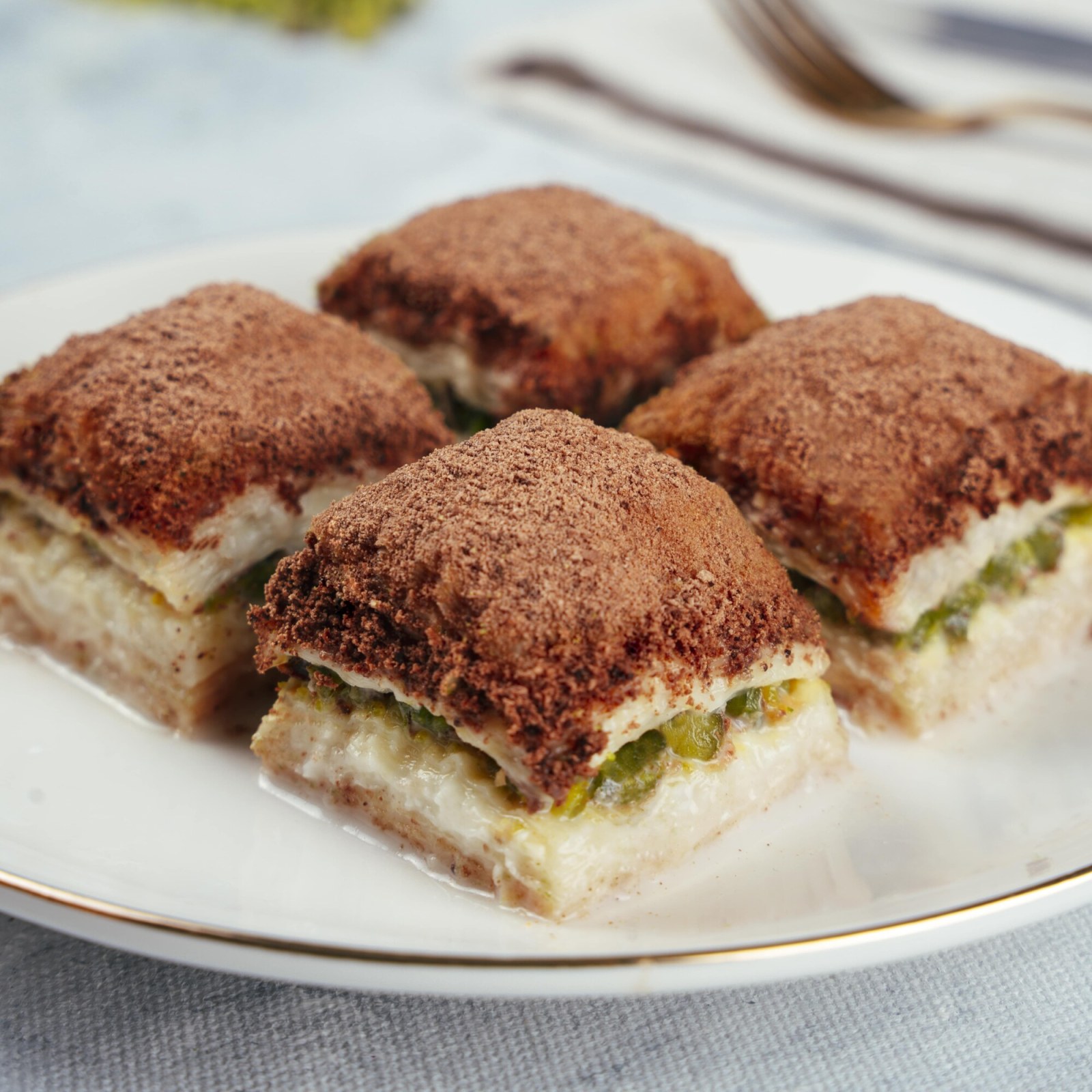 Fıstıklı Soğuk Baklava (1 kg.)