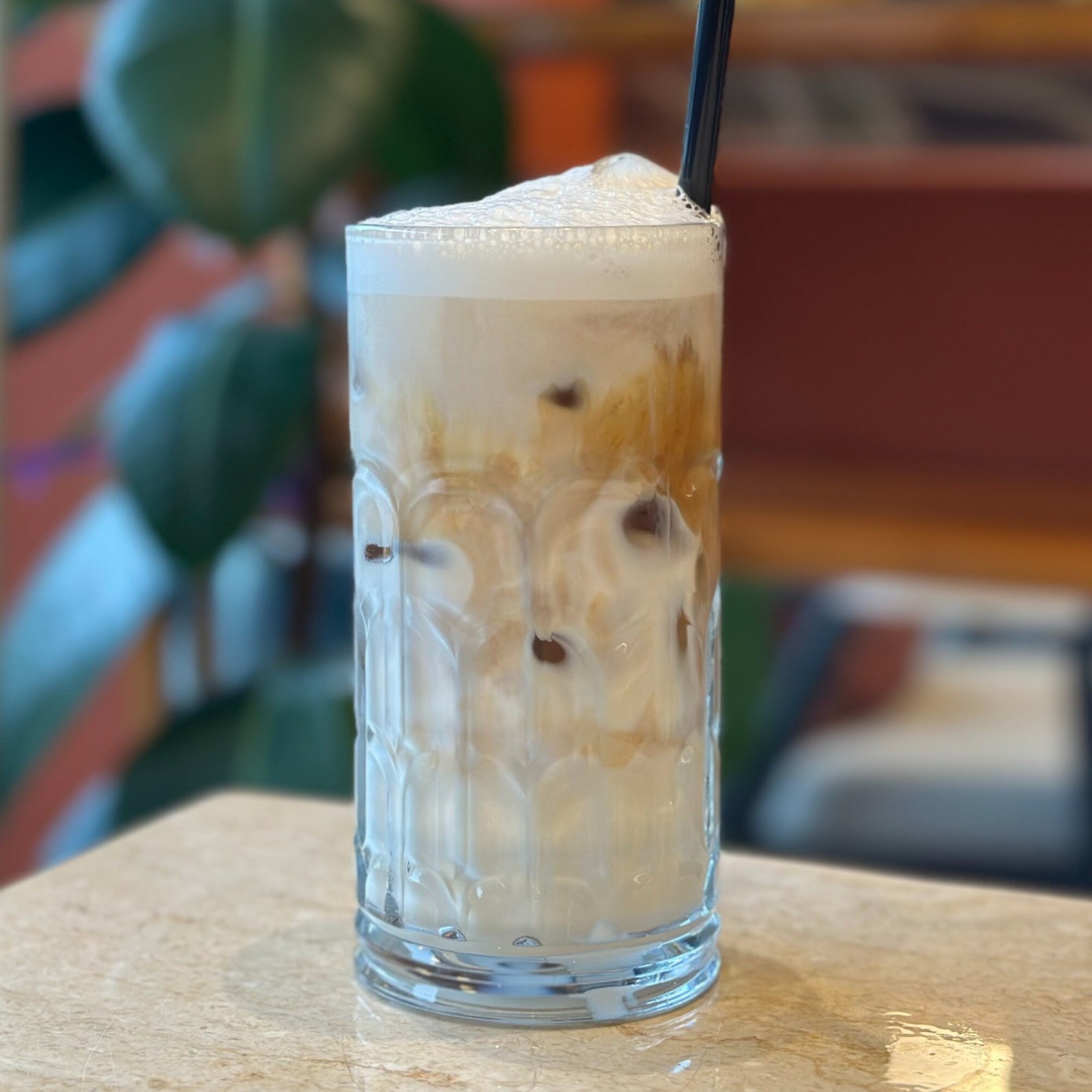 Iced Toffee Nut Latte