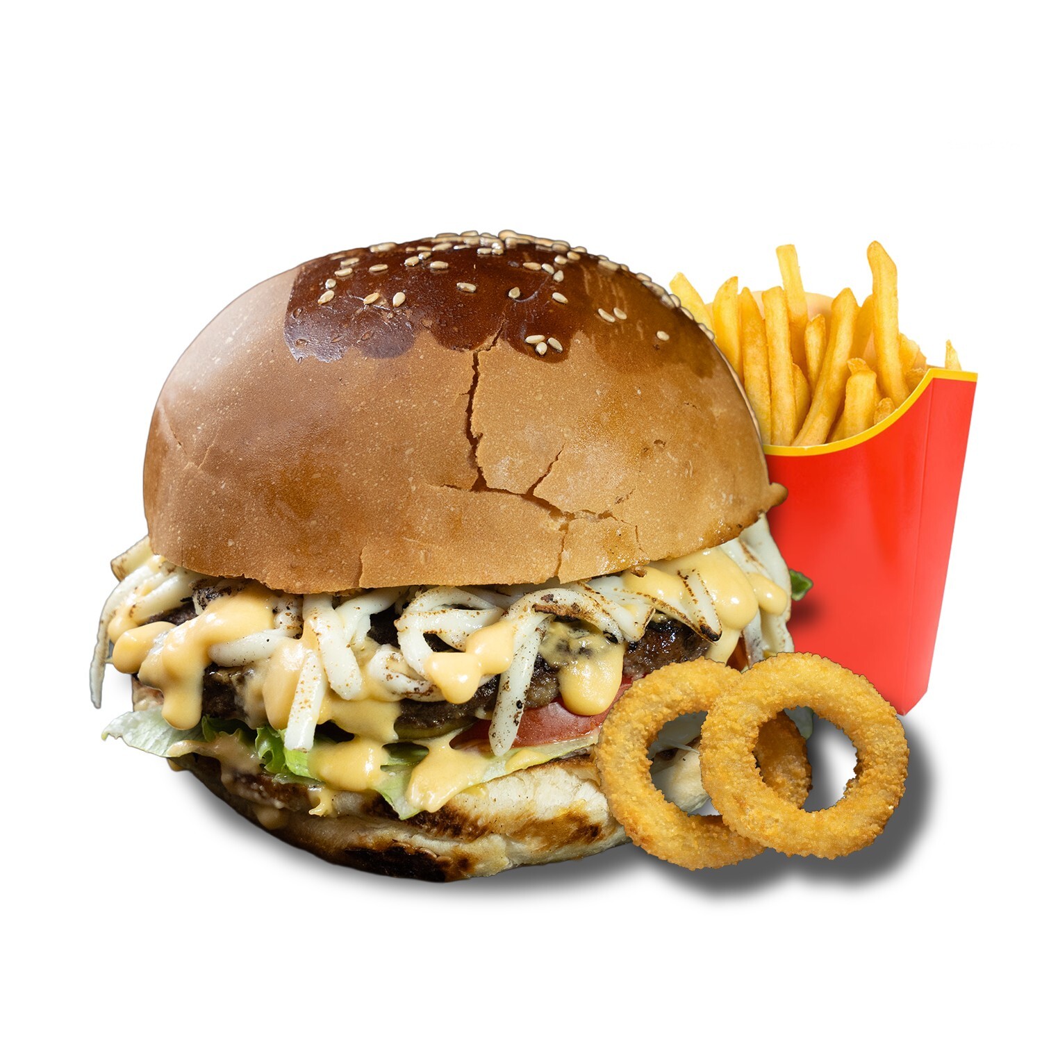 ERİTME PEYNİRLİ BURGER