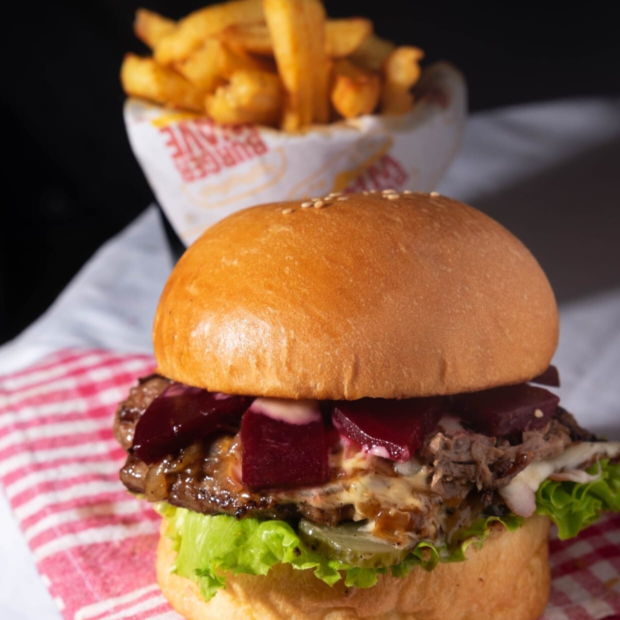 Wave Burger Menü