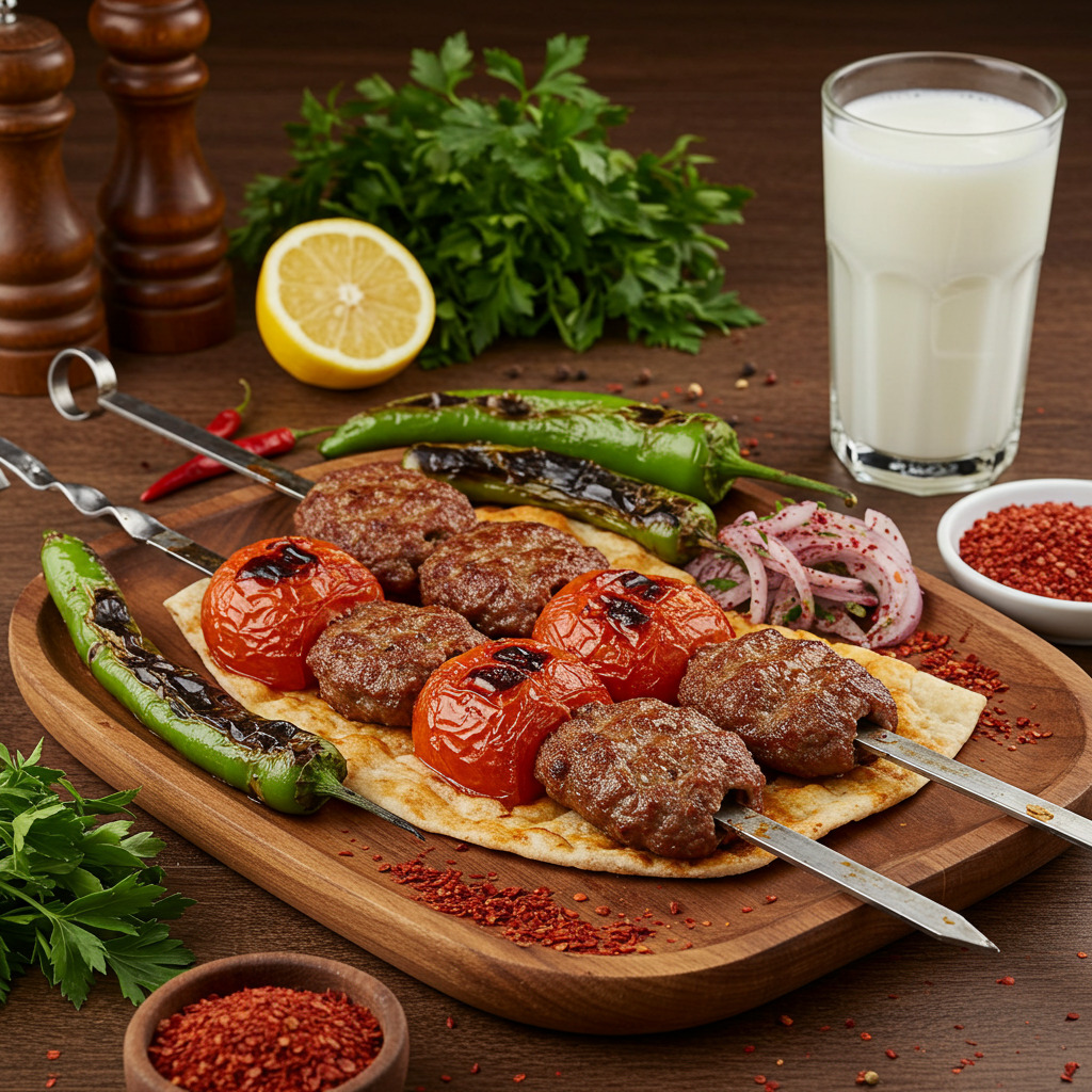 Domatesli Kebap