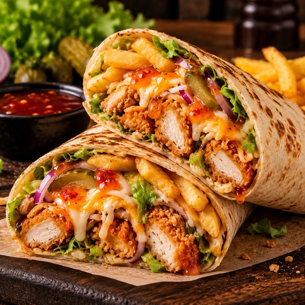 Crispy Chicken Wrap