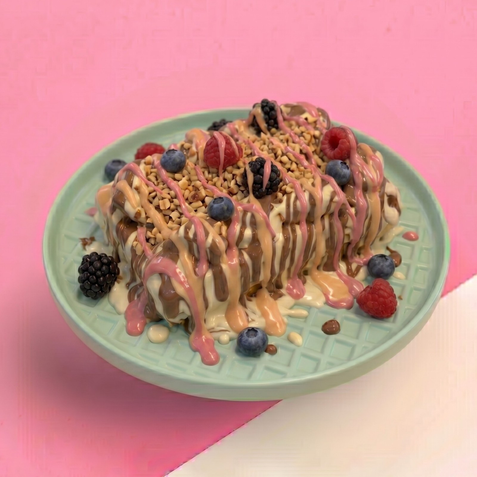 Masalsı Waffle (Büyük)