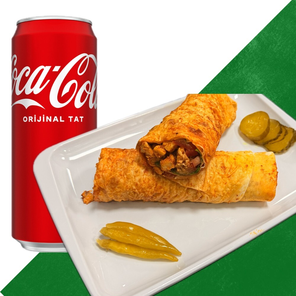 Tavuk Tantuni Dürüm & Coca-Cola (33 cl.)