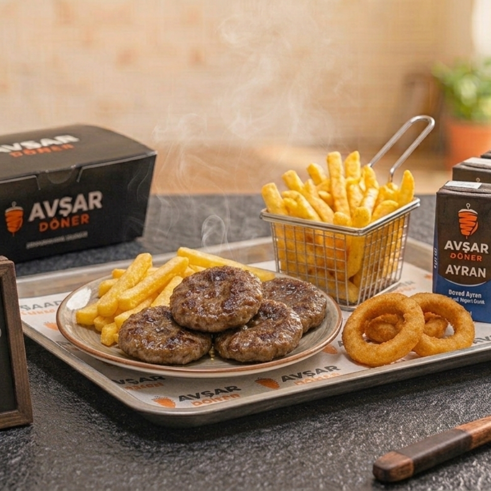 Baget Ekmek Köfte Menü 8
