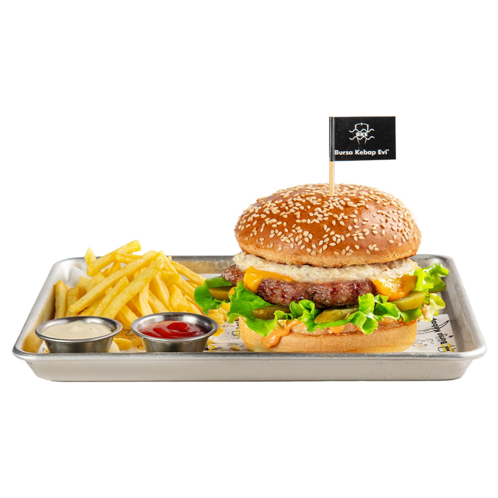 Köfte Burger Beğendili