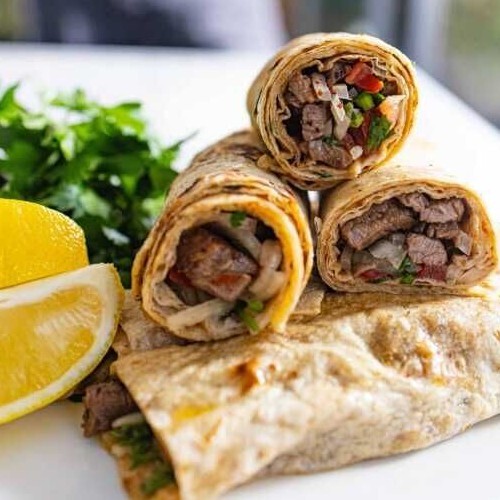 3'lü Tavuk Tantuni Dürüm (3) Kola