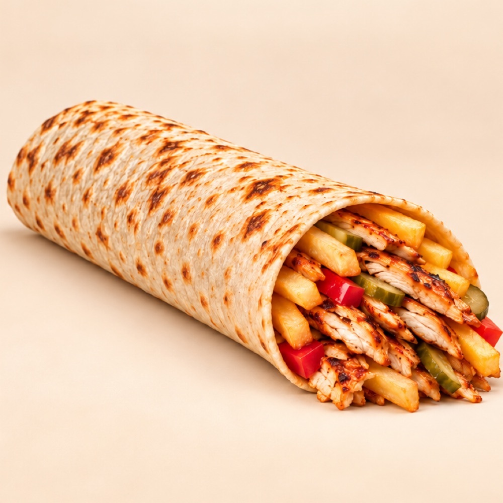 130 gr Dürüm Tavuk Döner