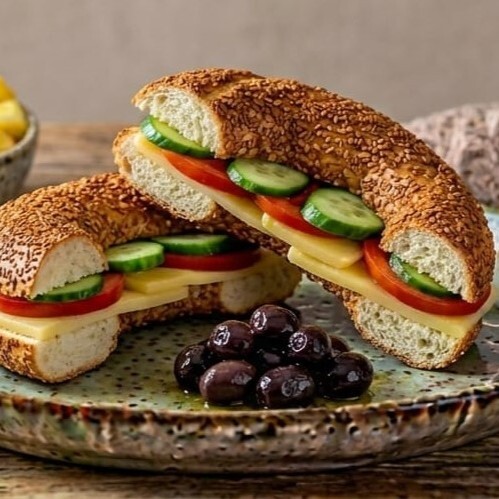 Kasarlı Simit Tabağı