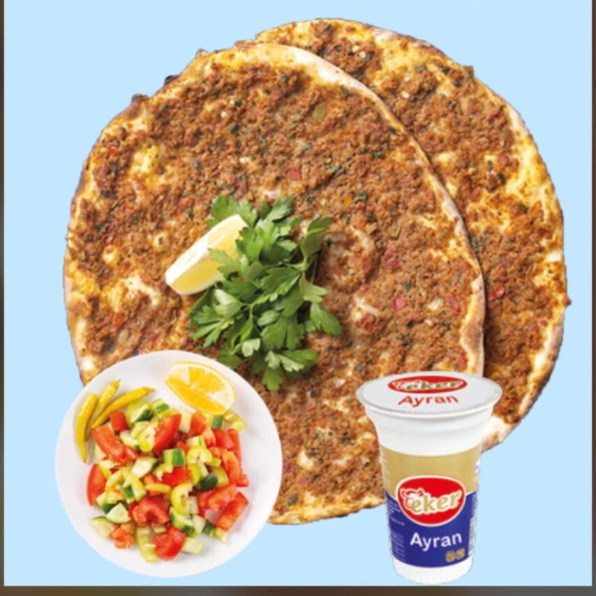 2,li lahmacun menü