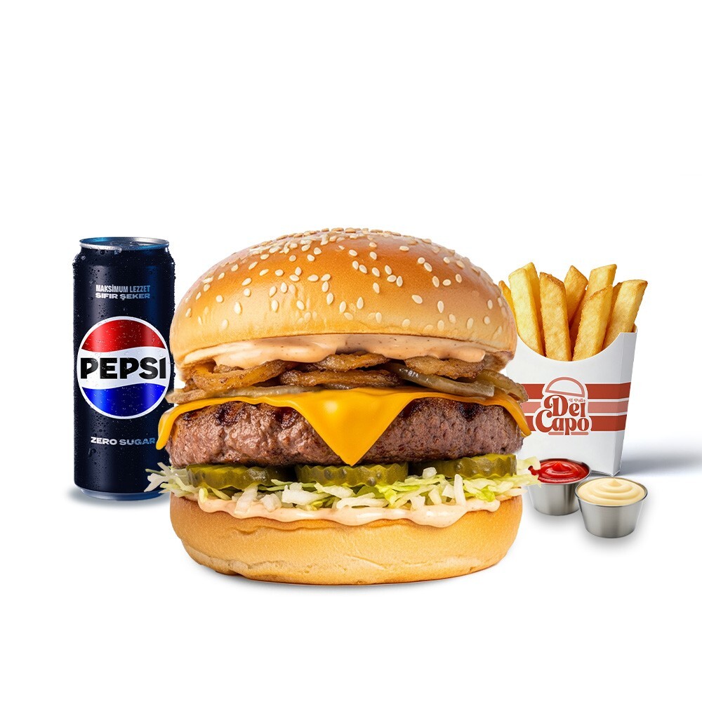 Cheese Burger Menü