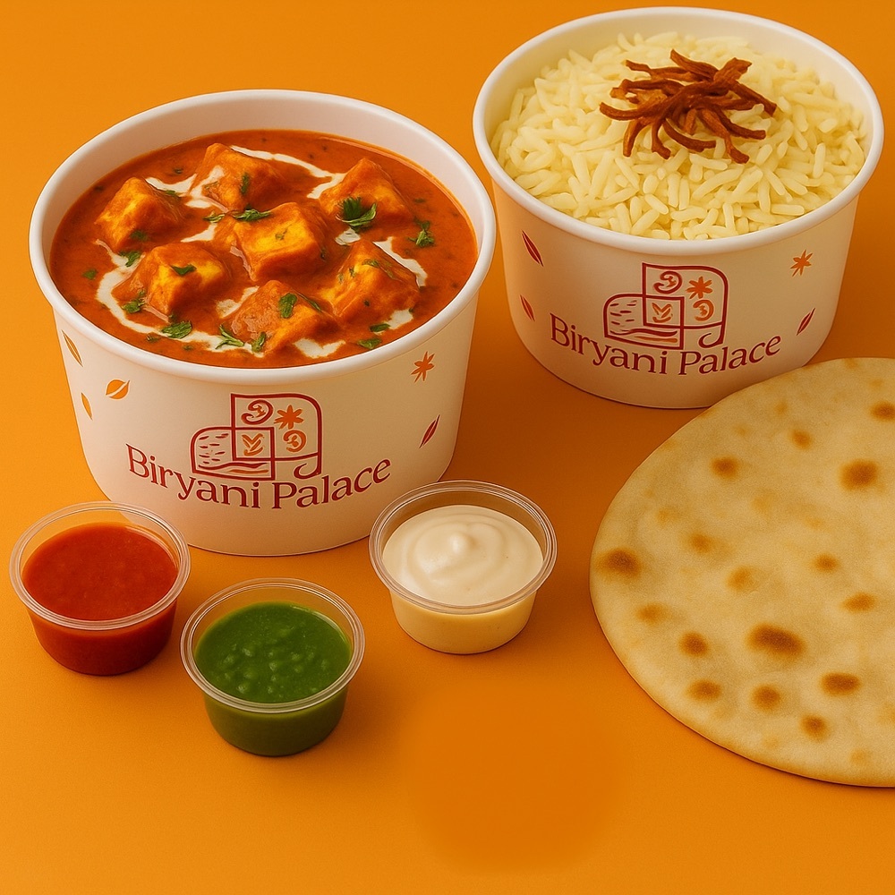 Butter Paneer Menü