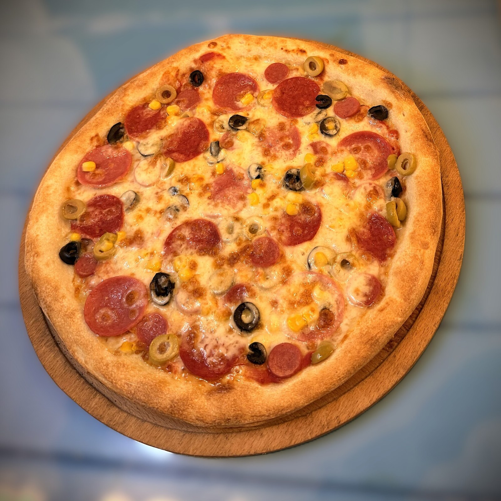 Karışık Etli Dev Pizza 45 cm (Aile Boyu)