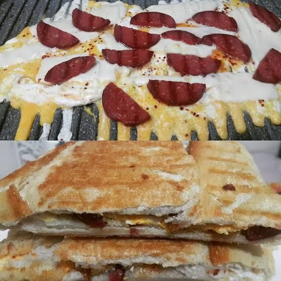 Sucuklu Yumurtalı Tost