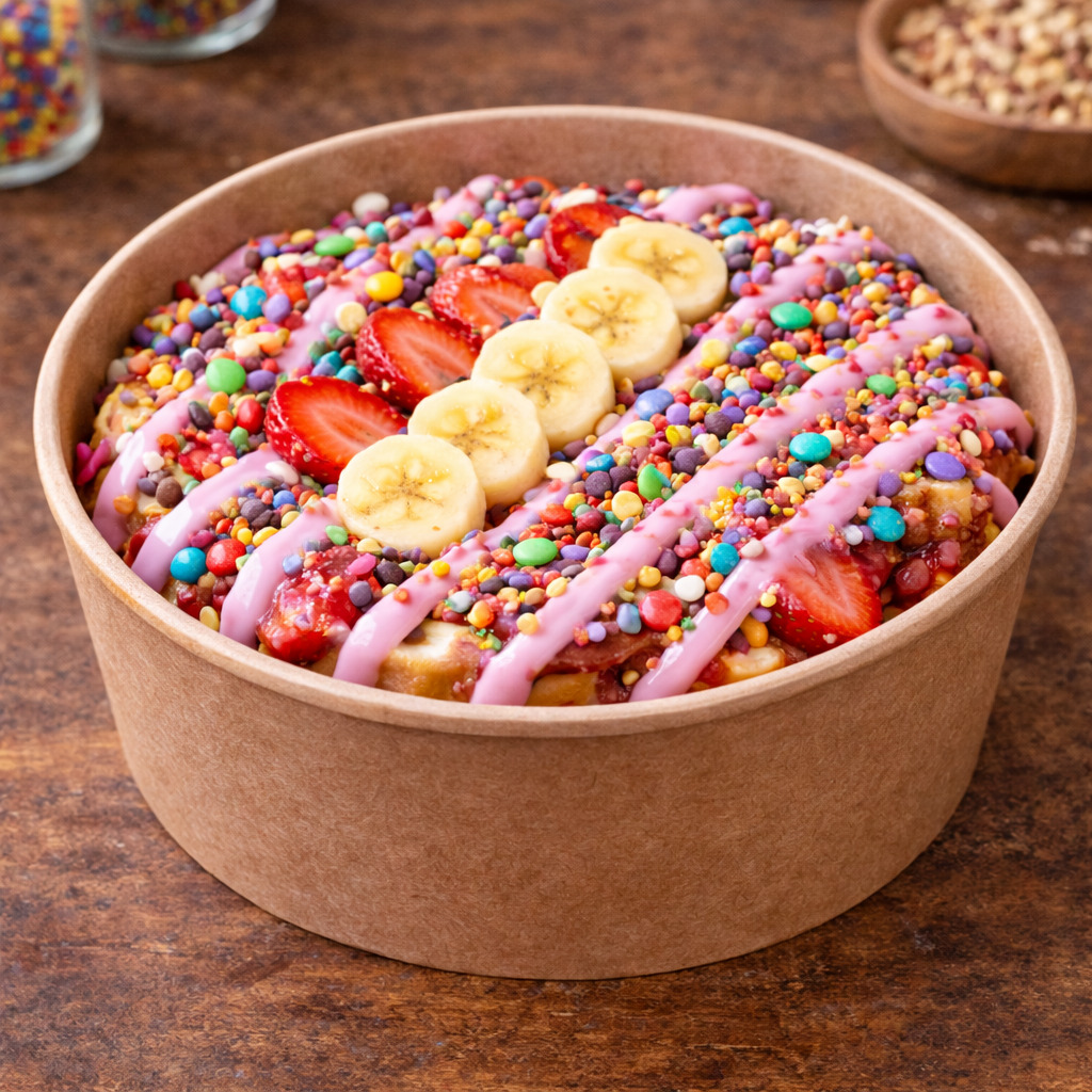 Bi Bubble Gum Waffle big (Bowl) KOVA