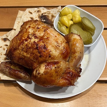 Kızarmış Bütün Tavuk (900 gr.-1 kg.)