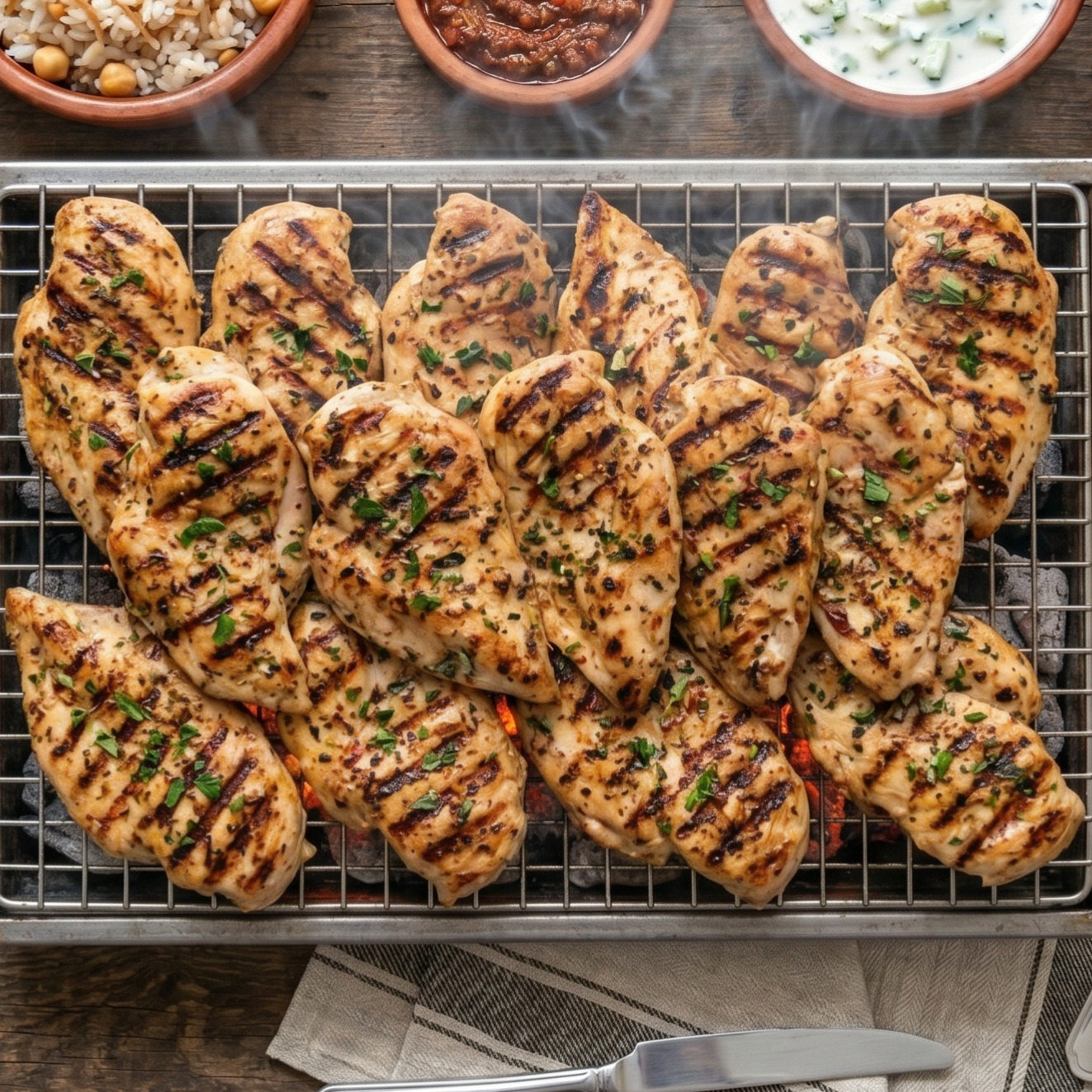Izgara Tavuk Göğüsü (Fileto 500 Gr)