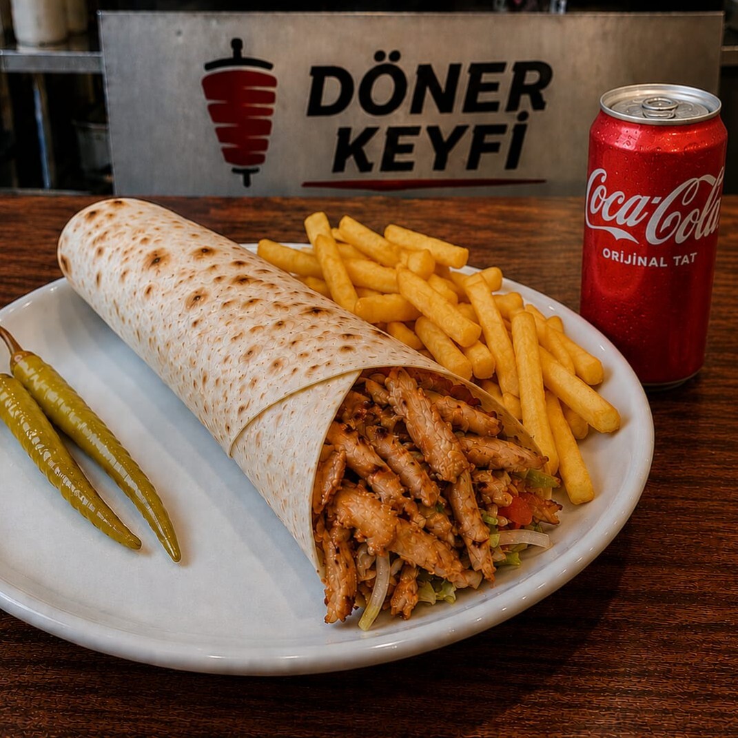 Tavuk Döner Dürüm Menü 2