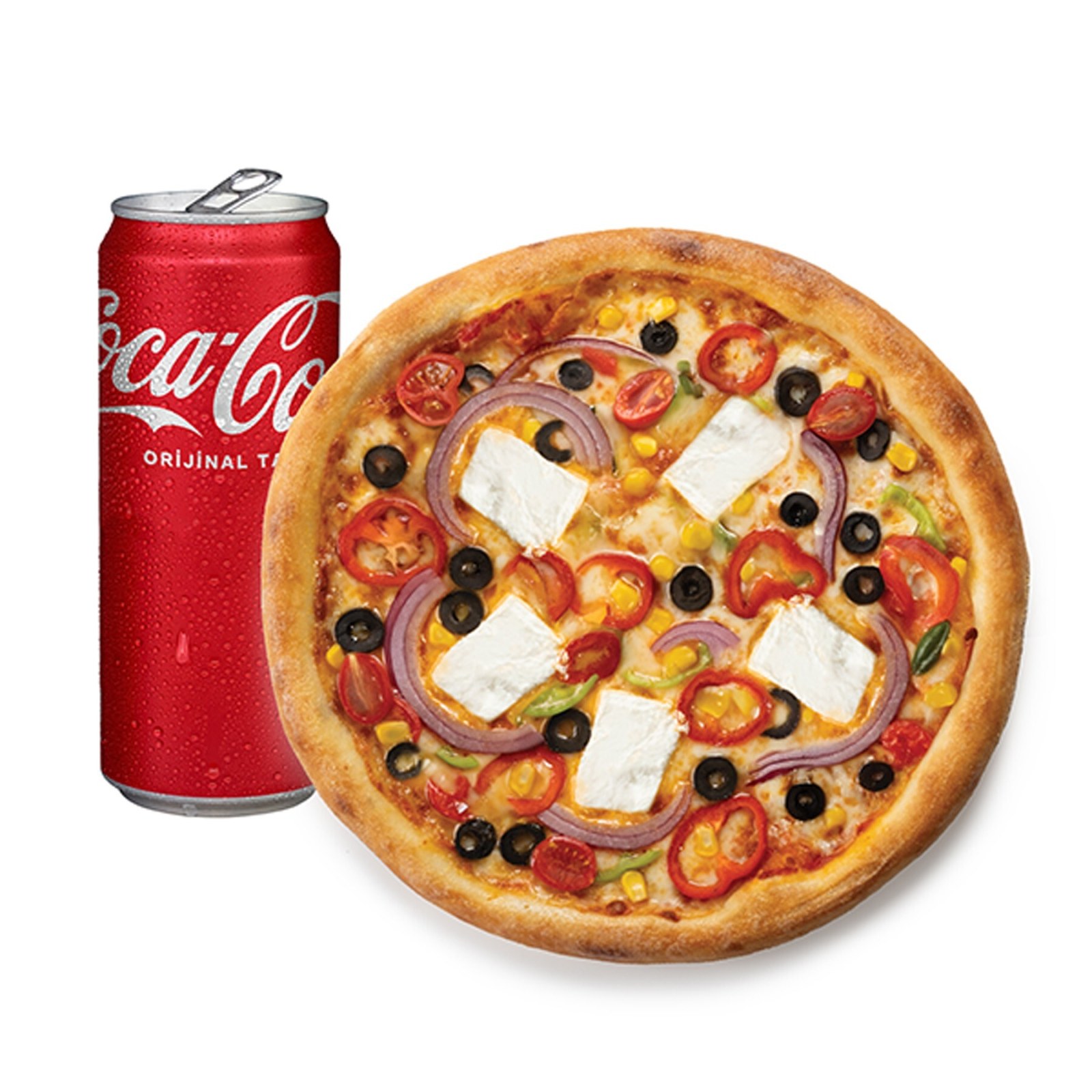 Akdeniz Pizza (28 cm) Menü