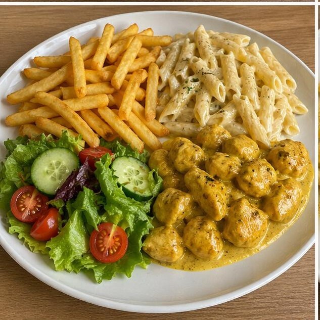 Çedar Soslu 4'lü