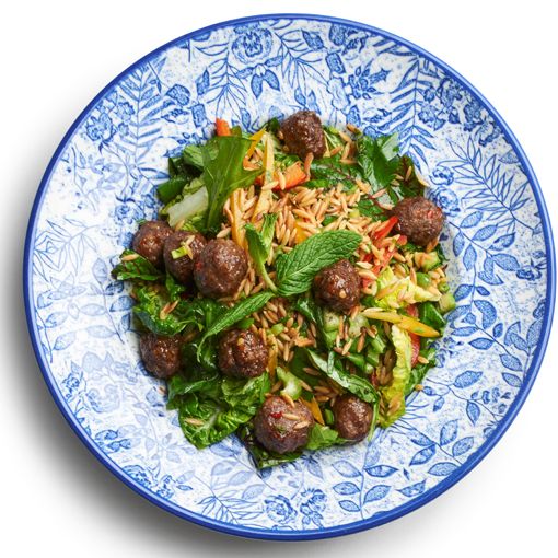 Köfteli Arpa Şehriyeli Salata