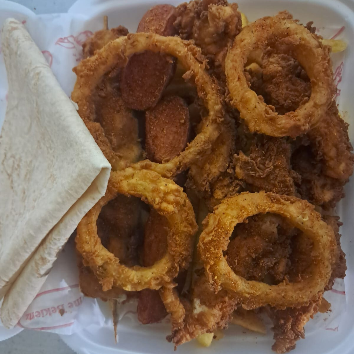 Crispy Karışık Sepet Menü