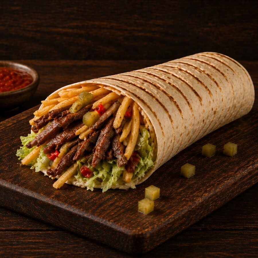 Et Döner Dürüm Kekik Soslu