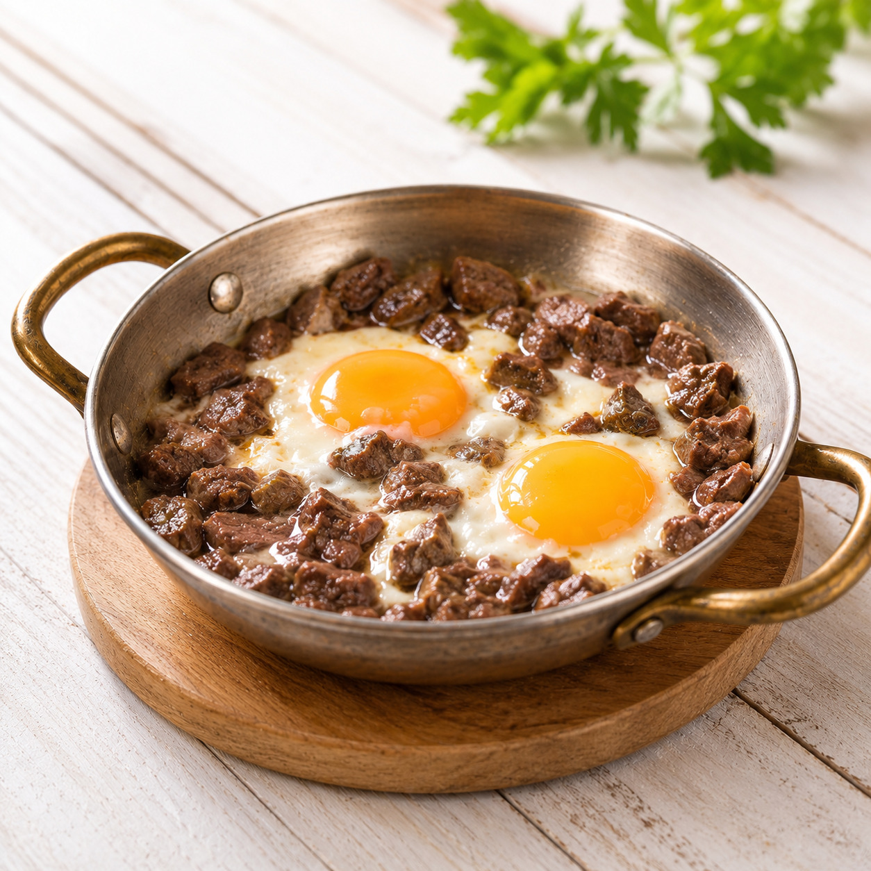 Kavurmalı Yumurta
