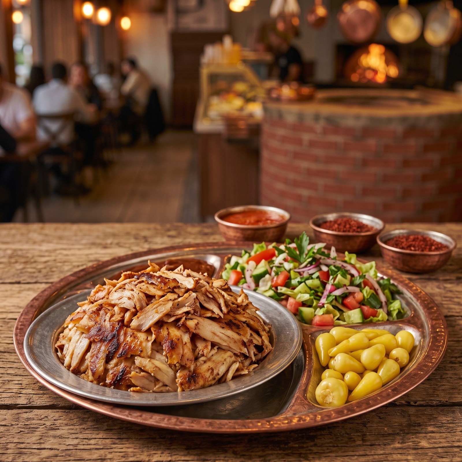 Tavuk Döner Servis (130 gr)