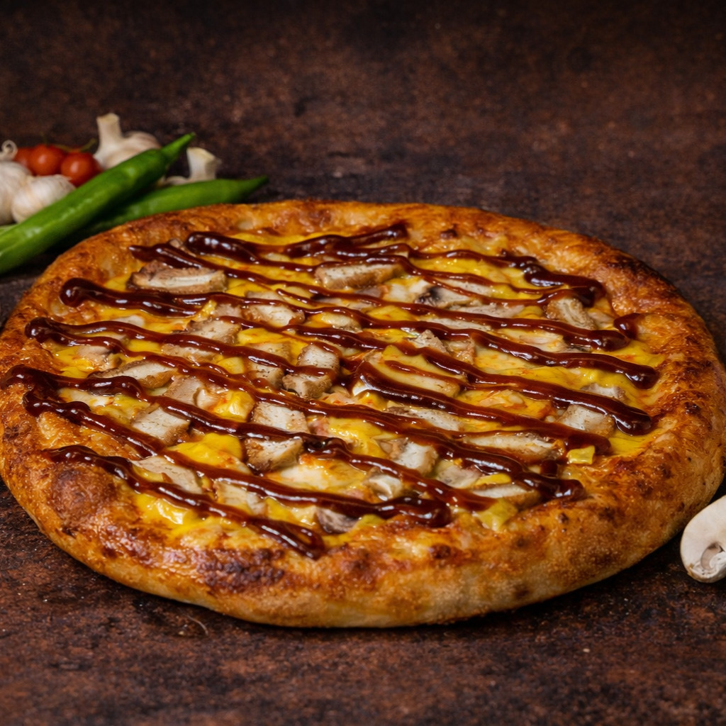 BBQ Chicken Pizza (Küçük Boy)