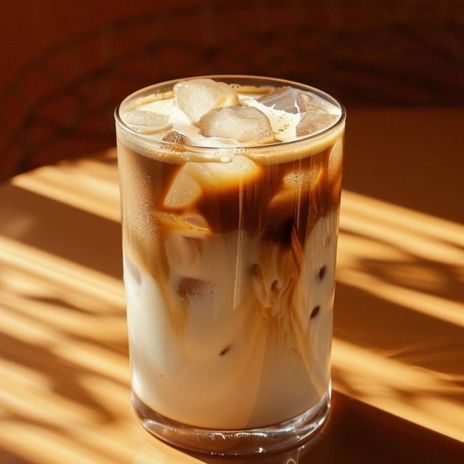 Ice Filtre Coffee with Milk