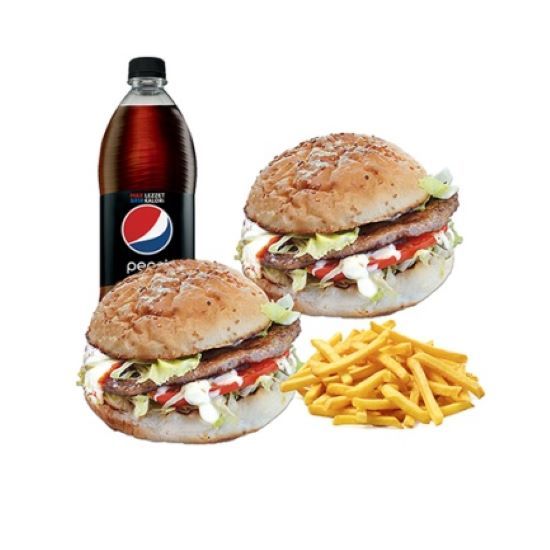 2'Li İso Hamburger Menü