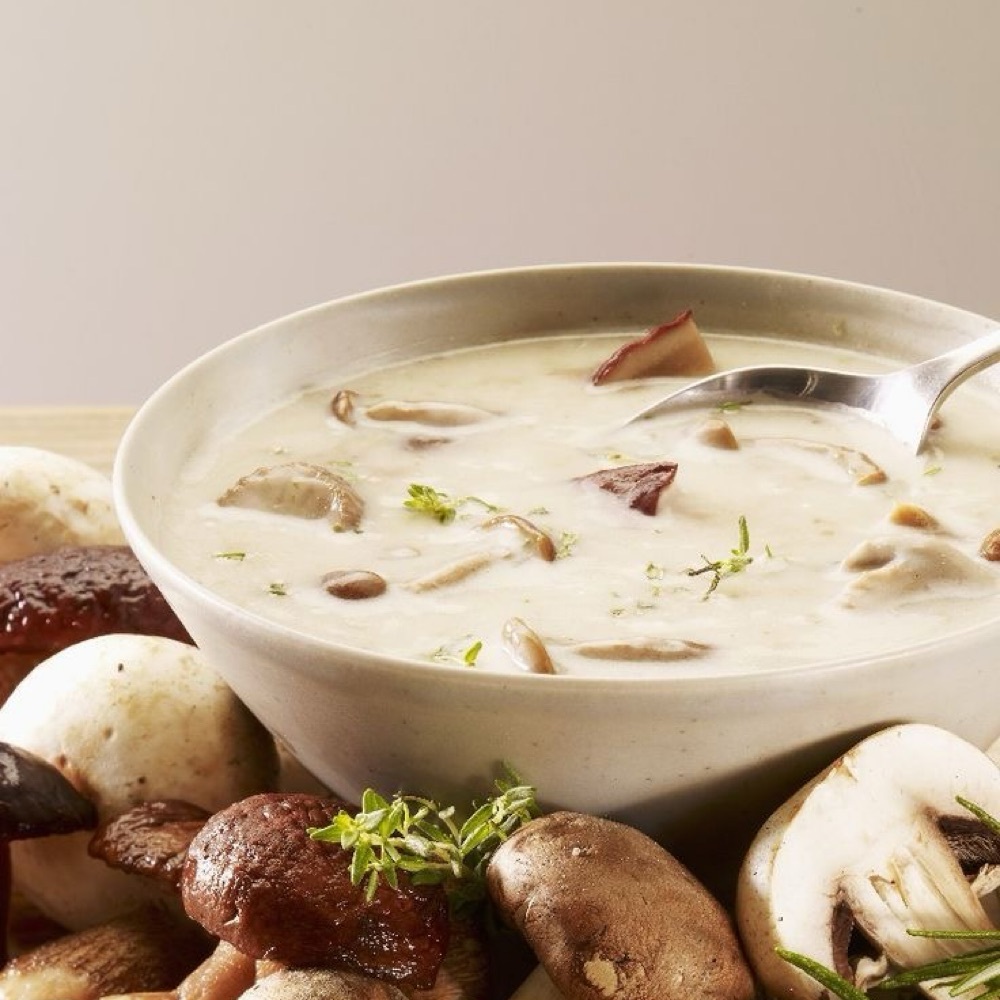 Kremalı Mantar Çorbası