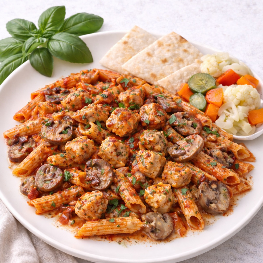 Arabiata Soslu Tavuklu Penne (Tam Porsiyon)
