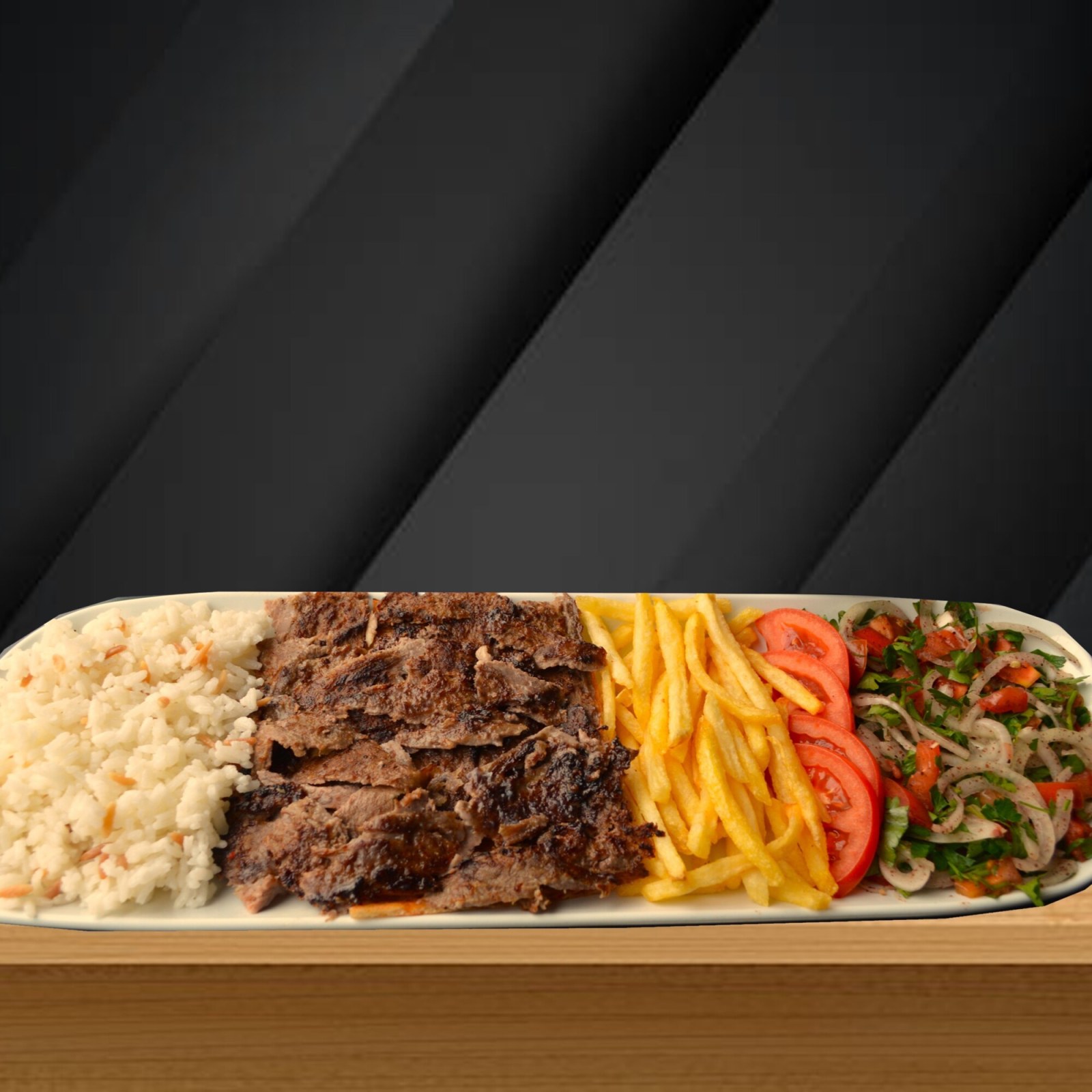 Pilav Üstü Et Döner