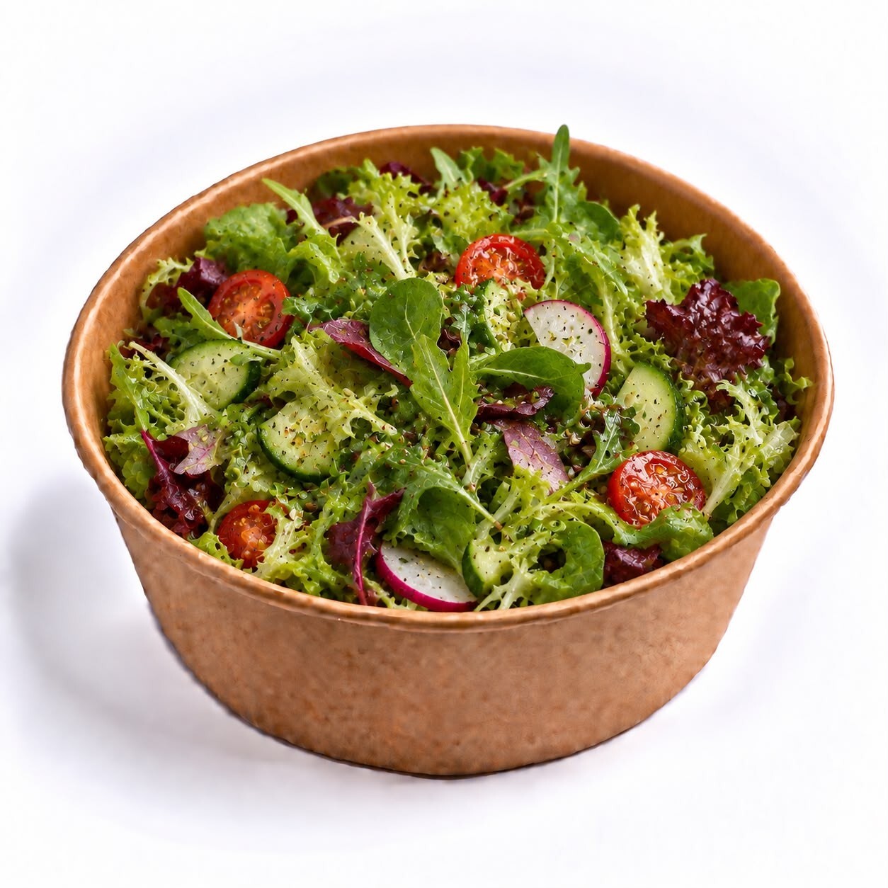 Yeşil Salata (Maskolin, Marul, Domates) (10 kcal | 0,5g Protein)