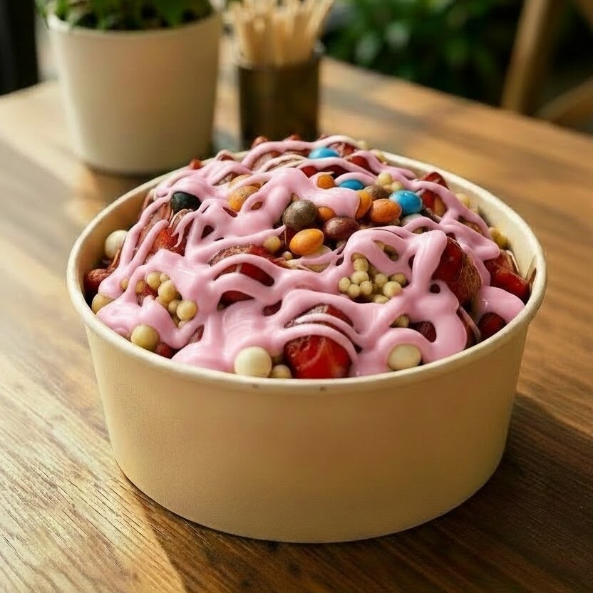 Pembe Festival Waffle Bowl
