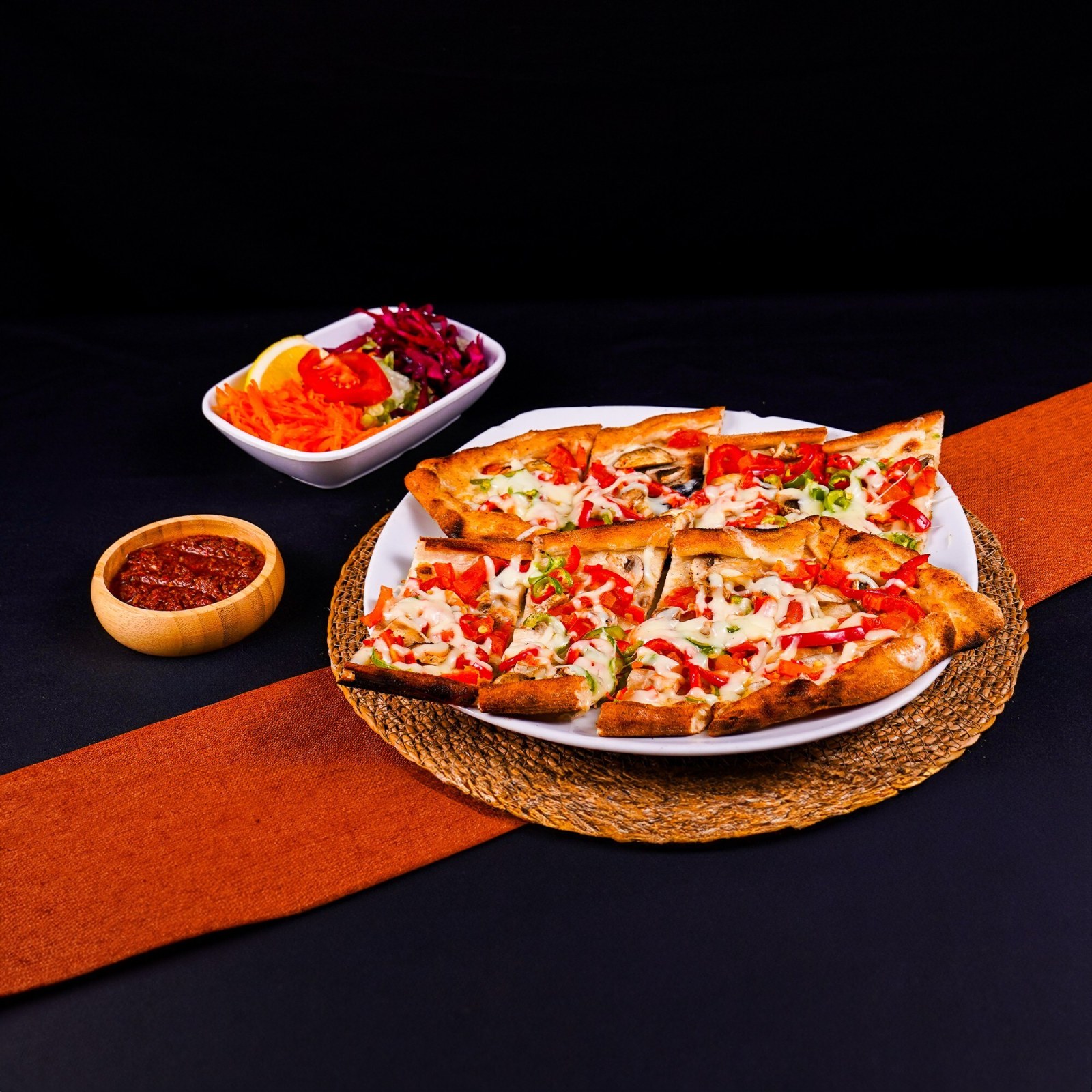 Sebzeli Pide (50 cm.)