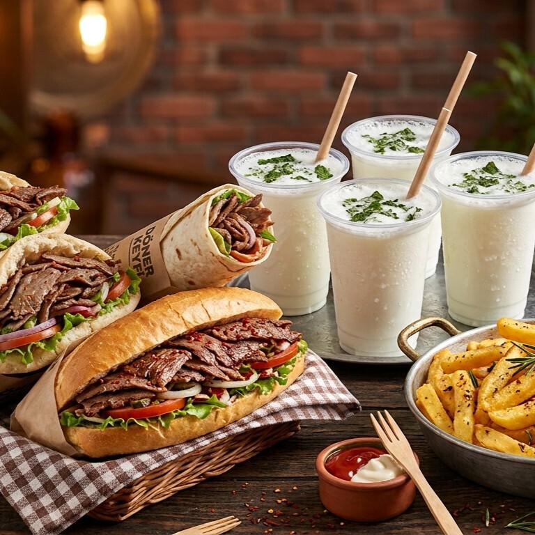 Dörtlü Karışık Ekmek Menü