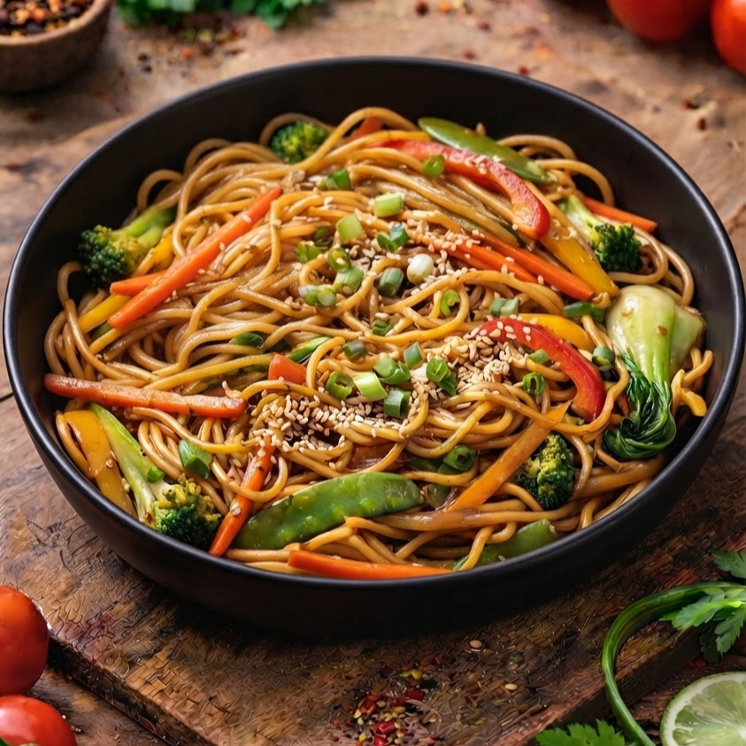 Sebzeli Noodle
