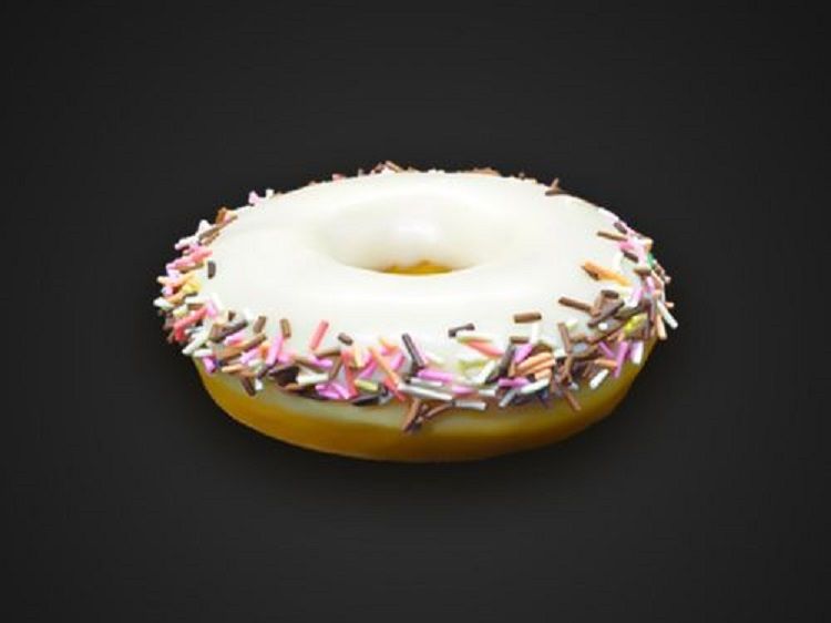 Vanilyalı Halka Donut