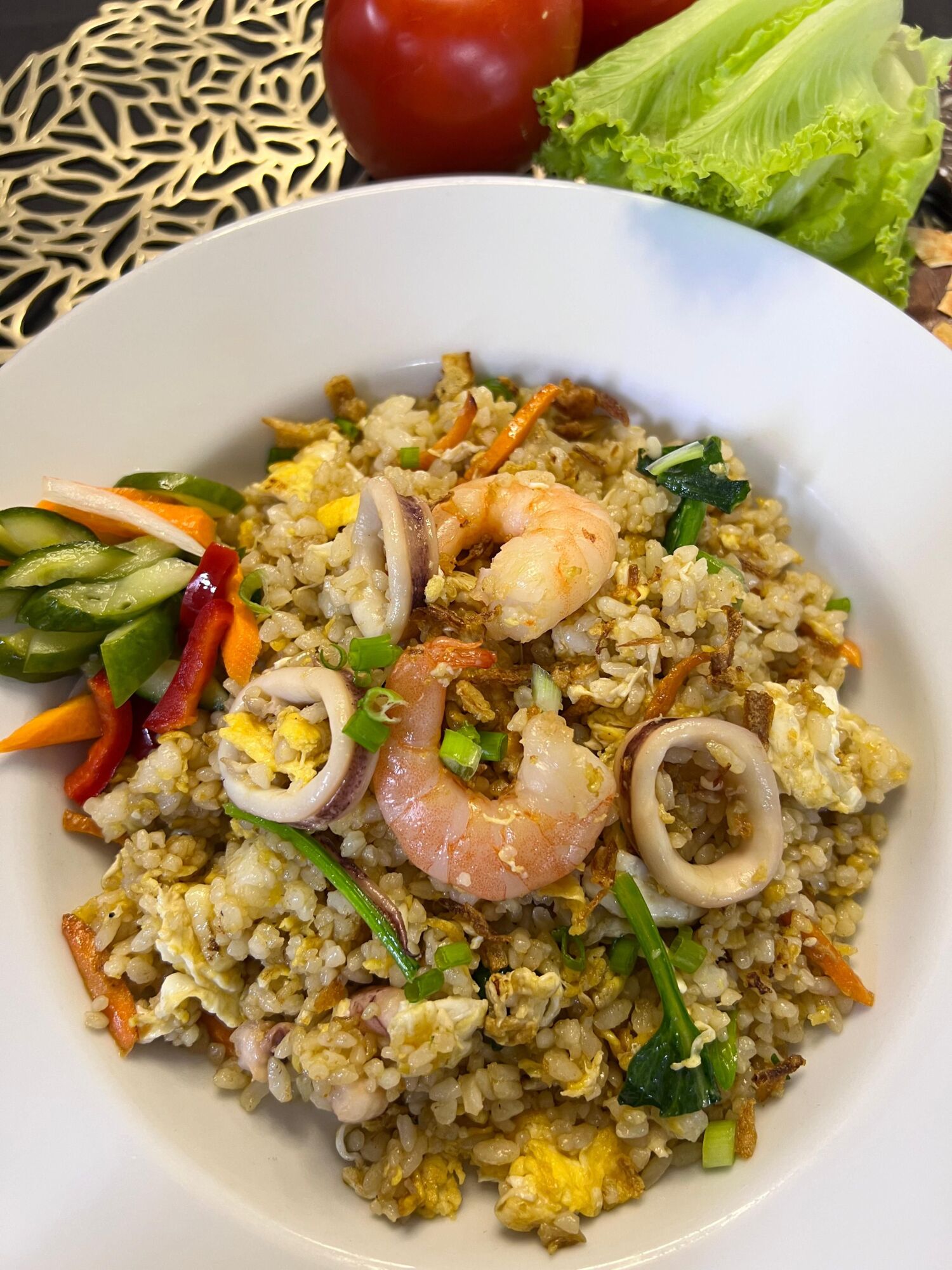 Nasi Goreng Seafood Indonesian Fried Rice