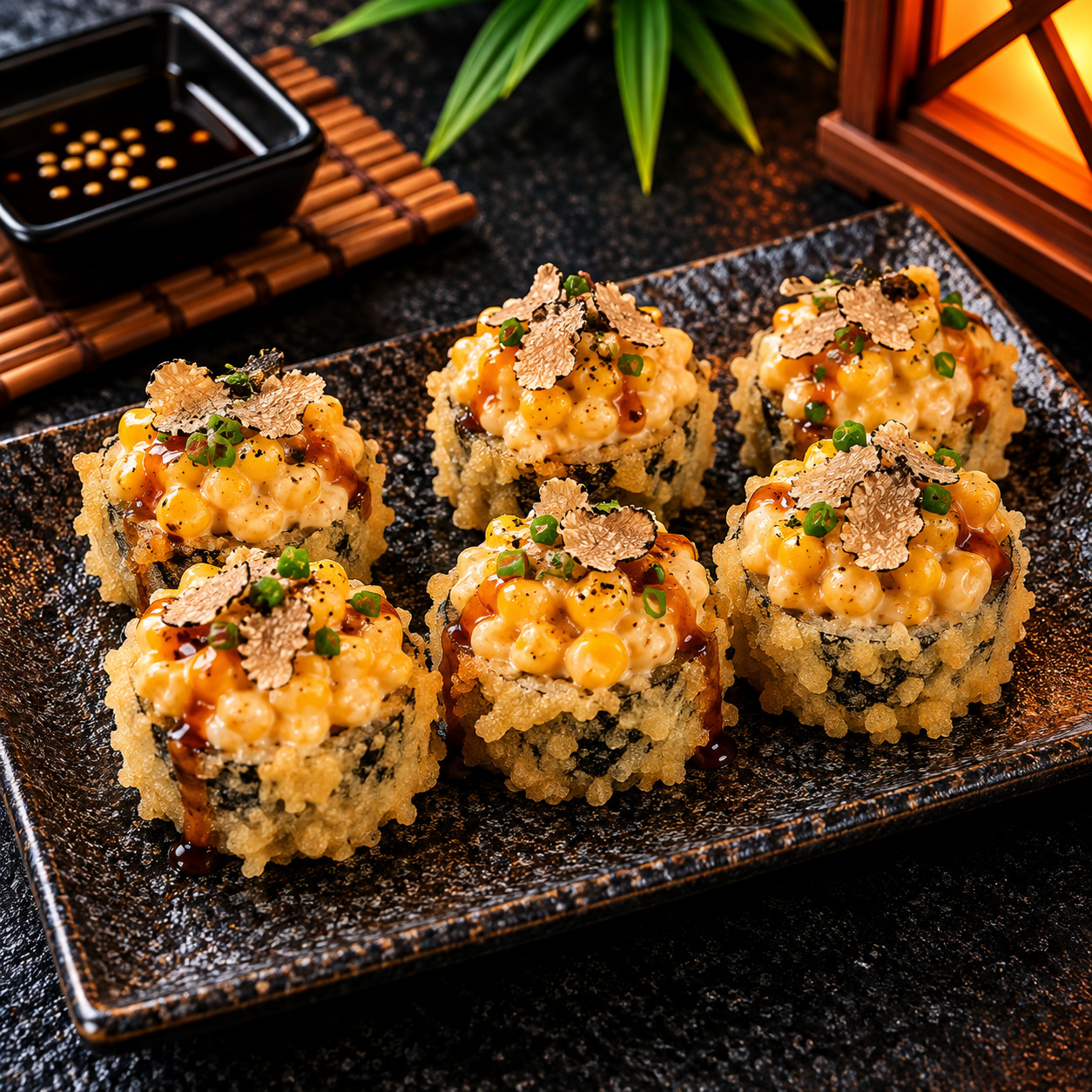 Trüffle Corn Tempura (6 Pcs)