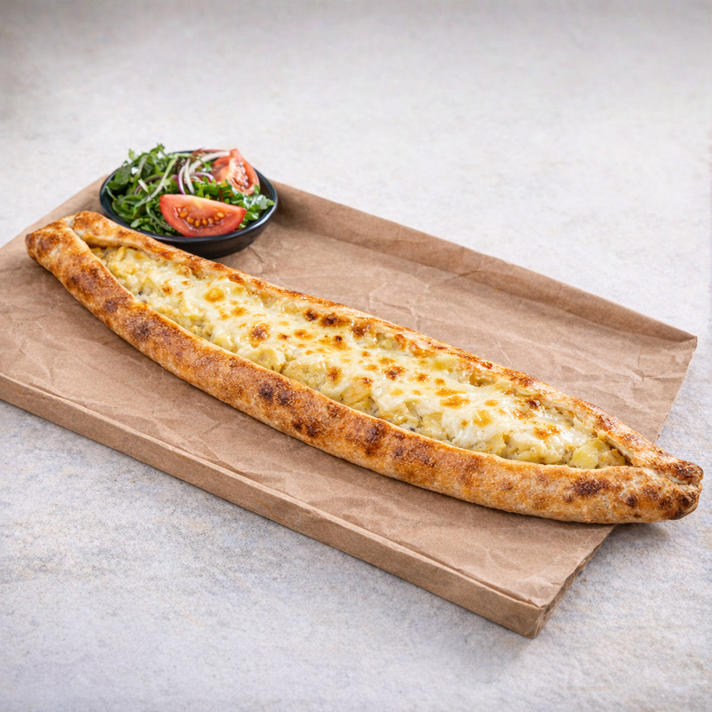 Patatesli Kaşarlı Pide
