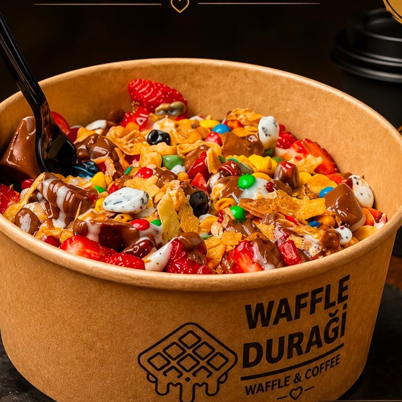 XL Çilek Kova Waffle