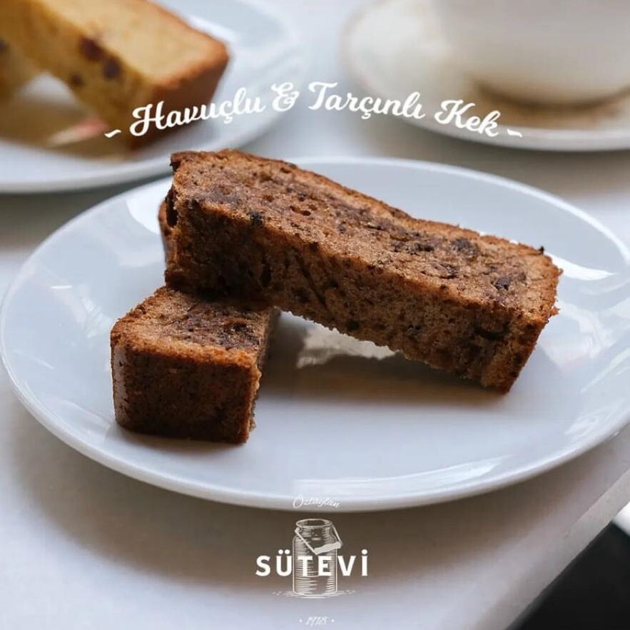 Havuçlu Tarçınlı Kek (Dilim)