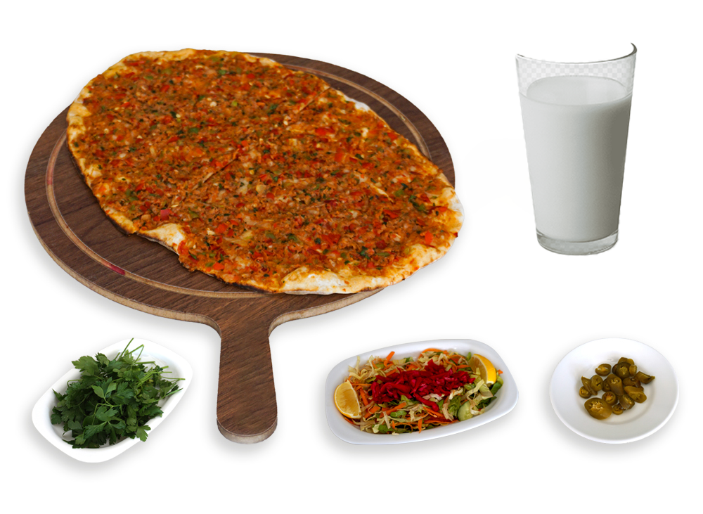 6'lı Lahmacun Menü+Pepsi 1 LT