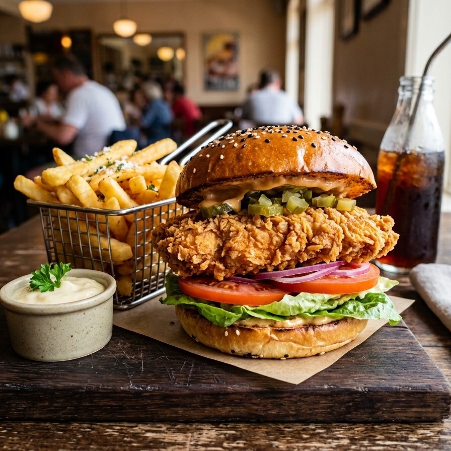 Crispy Chicken Burger