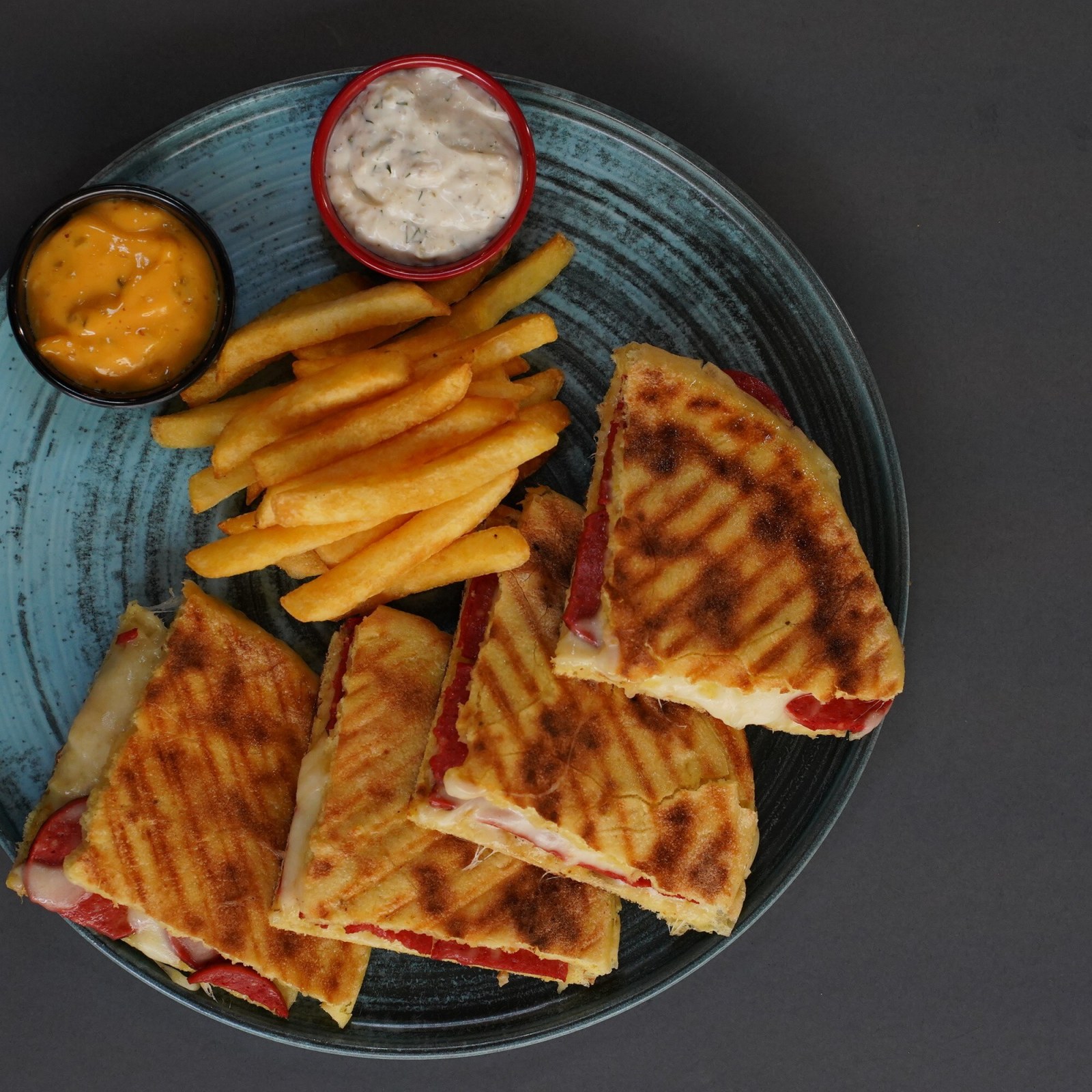 Karışık Bazlama Tost