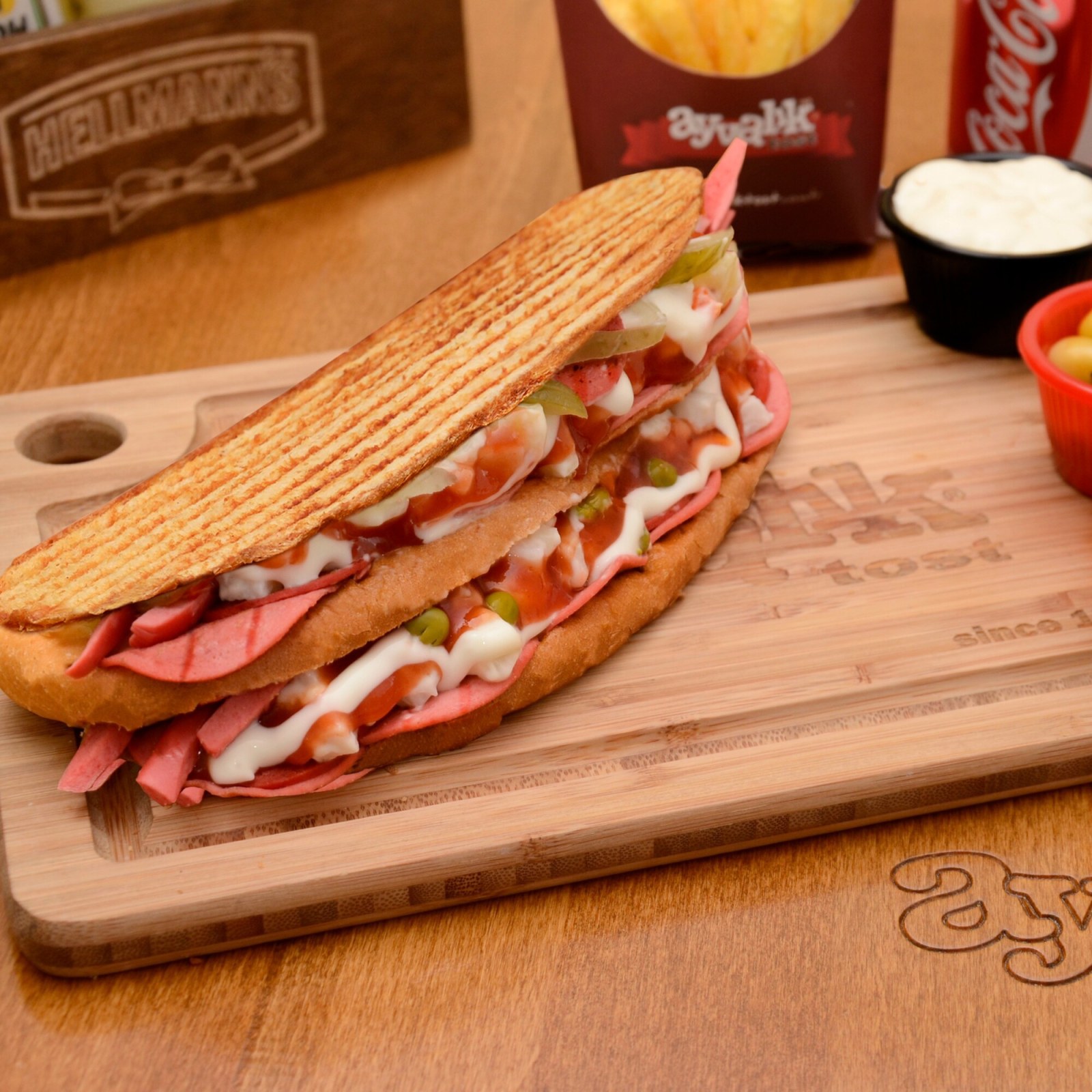 4'lü Süper Karışık Tost Menü